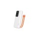 PB14501 - SUNİX 10.000mAh POWERBANK 22.5W Fast с Кабели БЯЛ
