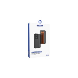 PB145 - SUNİX 10.000mAh POWERBANK 22.5W Fast с Кабели ЧЕРЕН