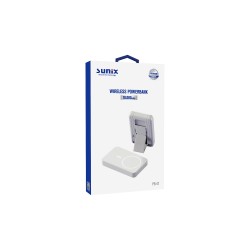 PB4701 - SUNİX PB47 10.000mAh MAGSAFE POWERBANK ЧЕРЕН