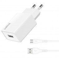 S10 - SUNİX 2.1A Зарядно с Micro Кабел