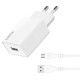 S10 - SUNİX 2.1A Зарядно с Micro Кабел