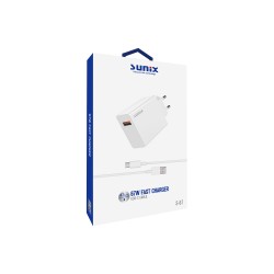 S67BC - SUNİX 67W Зарядно с Type-C Кабел